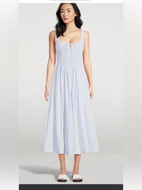 Doen Quilla Dress Majorie Gingham size small